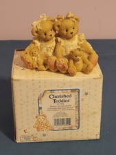 1995 Cherished Teddies Allison and Alexandria Two friends mean twice the love