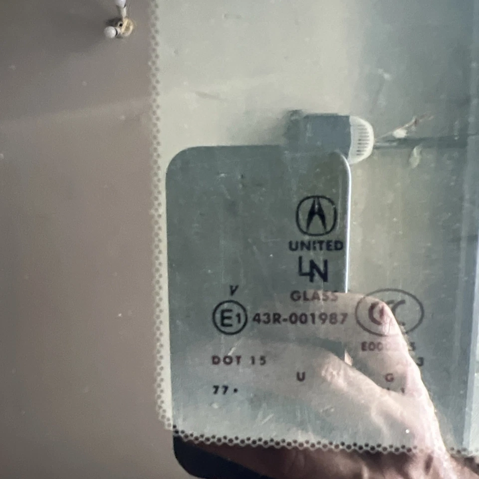 ACURA TL 2009-2014 techo corredizo techo corredizo ventana vidrio OEM Foto 2 de 4