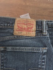 Levi's 505 Men's Cotton Jeans - Light Stonewash