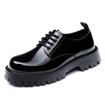 Men's Dress Shoes Leather Lace-up Breathable Lightweight Business Office Shoes