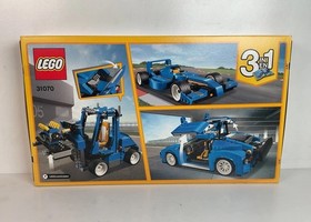 LEGO Creator Turbo Track Racer (31070) | 3 in 1 Building Play Set | Retired