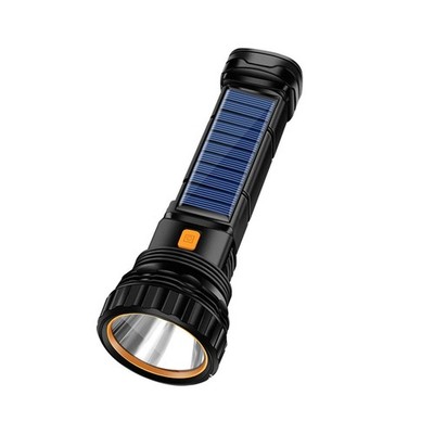 Solar/Rechargeable Multi Function 1000 Lumens LED Flashlight, with ... Fast Ship