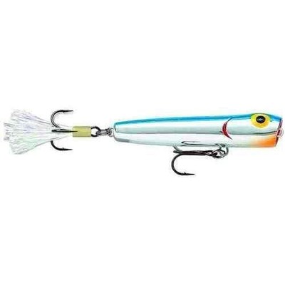 RAPALA Storm Rattlin Chug Bug 8cm 10g Metallic Silver Blue Back Used