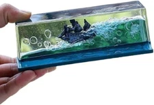 Ghost Ship Black Pearl Ship In A Bottle Fluid Liquid Drift Bottle Decoration