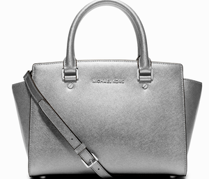 michael kors silver purse
