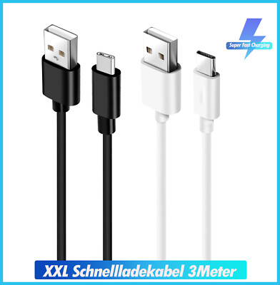 Huawei P smart 2021/P smart Pro 2019 Usb C Schnellladekabel Datenkabel 1M 2M 3M 