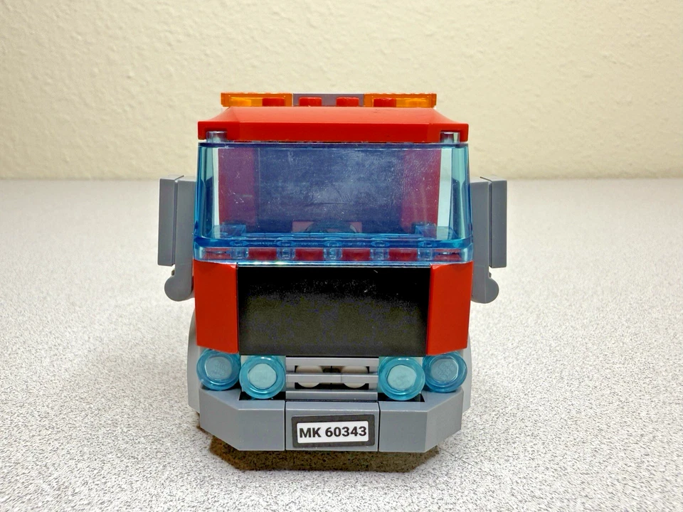 LEGO City Rescue Helicopter Transport 60343 Complete w/ instructions- no box - Image 3 of 4