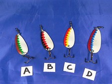 Cucchiaino ondulante Martin Ardito smaltato e no spinning trota, luccio, persico