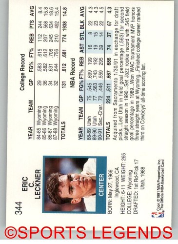 1991-92 NBA Hoops #301-400 - Picture 89 of 201
