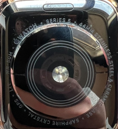 Apple watch series 5, 44 MM, stee