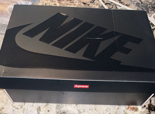 Nike X Supreme Hombres Talla 10 Negro Hightop Airforce 1s Nuevo Con Caja - Imagen 12 de 17
