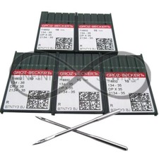 Groz-Beckert 50Pcs DPX35 134-35 R Industrial Machine Sewing Needles Pfaff 145