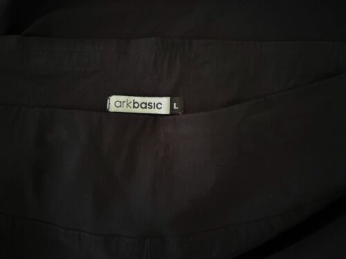 THE ARK Black Long Capri Pants -Size L/14-16 - Picture 2 of 5