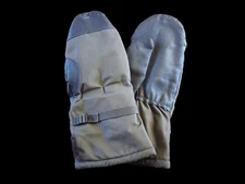 GERMAN MILITARY LINED MITTENS ARMY COLD WEATHER LEATHER PALMS SURPLUS