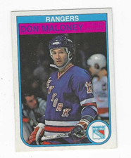1982-83 O-PEE-CHEE DAN MALONEY #229 NEW YORK RANGERS