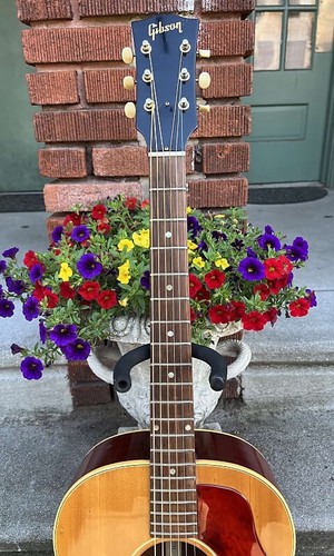 1968 Gibson B-25 N w/Orig Case~See Video~ (VG,Natural Finish, Vintage) - Picture 6 of 14