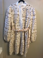 NEW Posh Shoppe Women's Crochet Cami-Included Swing Dress MB2 Apricot Size 3X