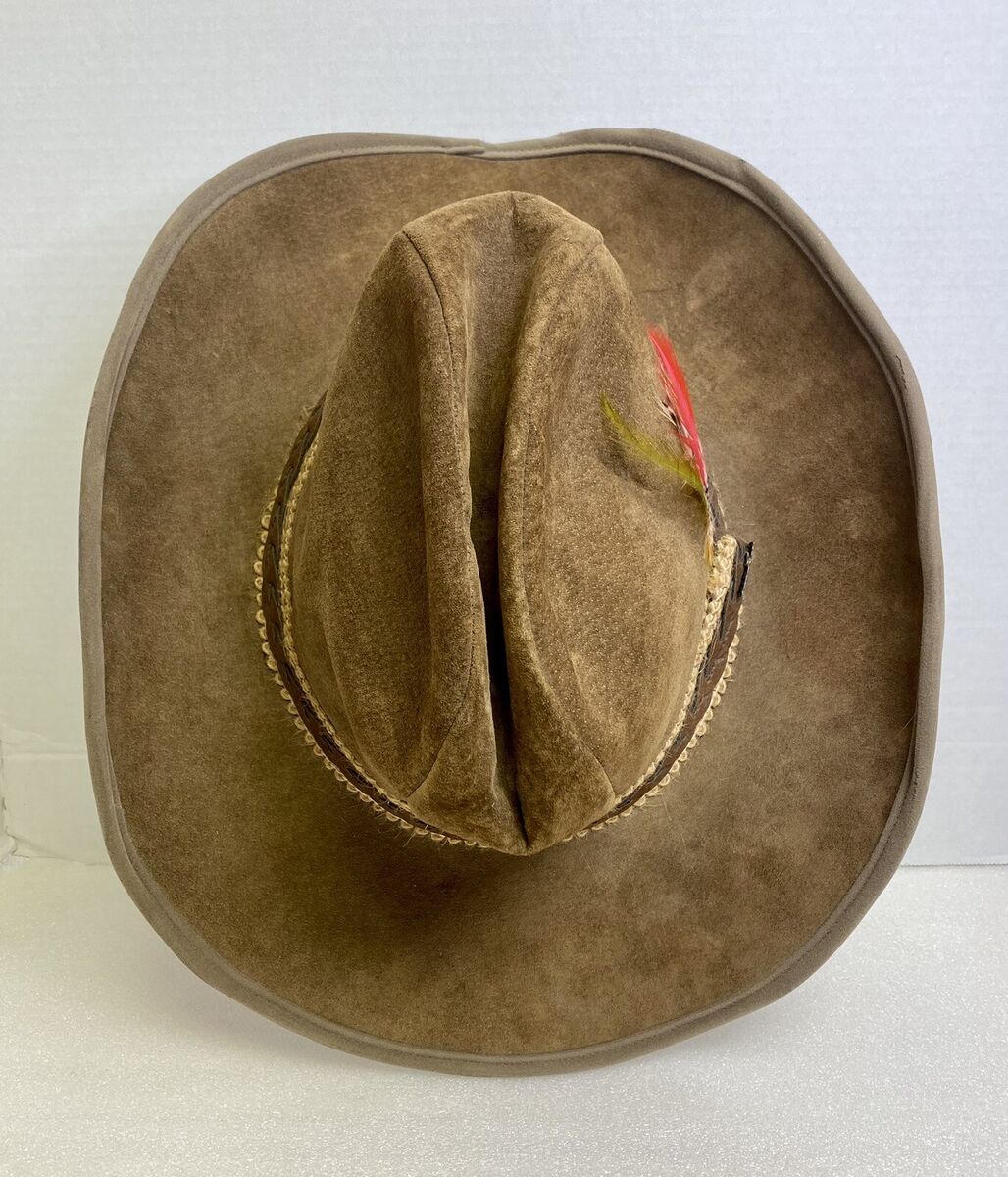 Vintage Stetson The Billy Kidd Cowboy Hat Sz 7 1/4 Brown Vintage Stetson The Billy Kidd Cowboy Hat Sz 7 1/4 Brown