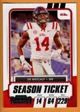 DK METCALF(SEATTLE SEAHAWKS-UNIVERSITY OF MISSISSIPPI)2021 PANINI-CONTENDERS