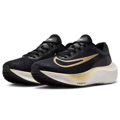 Nike Zoom Fly 5 Men's Sizes Running Shoes Black Gold DM8968 Nike Zoom Fly 5 Men's Sizes Running Shoes Black Gold DM8968
