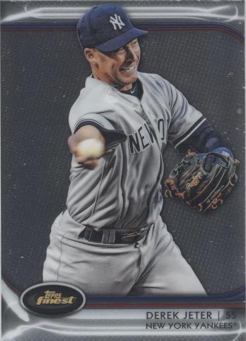 2012 Topps Finest - Derek Jeter #5 - 1 of 1