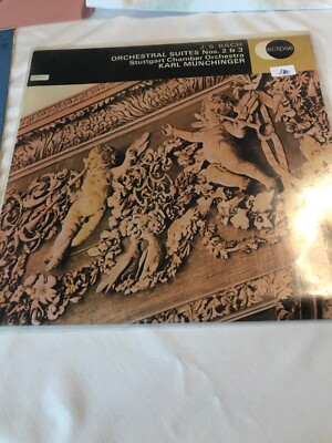 Bach - Orchestral Suites No 2/3 LP Karl Münchinger 8502