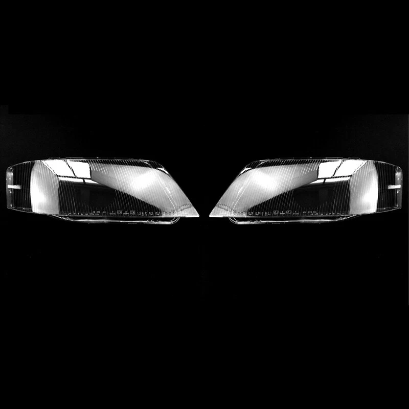 Carcasa de lente de faro transparente lateral izquierdo derecho apta para Audi A6 S6 1998-2001 Foto 2 de 4