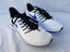 thumbnail 2 - New Men's Nike Air Zoom Vomero 14 Running Shoes White with Black &amp; Blue