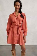 NWT Anthropologie Rafia Mini Shirtdress size Small $148