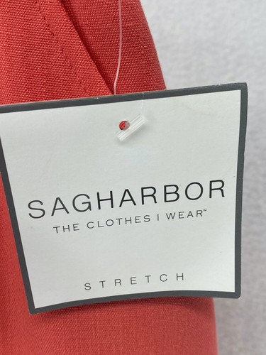 Sag Harbor 14 Skirt (33x31) NEW Long Length Belted Pink (W4173-I1) - Picture 7 of 12