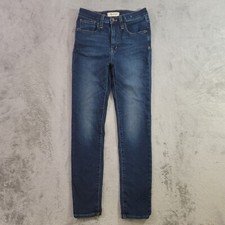 Madewell Jeans Womens Size 27 9" Mid-Rise Skinny Denim Dark Wash Stretch