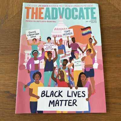 BLM Black Lives Matter The ADVOCATE Magazine 2020 LGBTQ+News Lifestyle ...