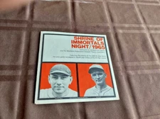 1965 Baltimore Orioles Shrine of Immortals Night Ballot National Beer Natty Boh