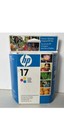 GENUINE HP OEM 17 C6625A INK CARTRIDGE NEW SEALED TRI-COLOR 15ml .51 fl oz **