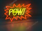 Pow Acrylic 14"x10" Neon Sign Lamp Light Shop Glass Beer Bar Decor Artwork Ey