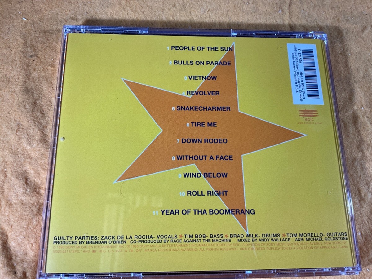 A11-100 RAGE AGAINST THE MACHINE Evil Empire - PARENTAL