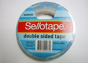 Sellotape Double Sided Tape 12mmx33m Adhesive On Both Sides Acid Free 960602 Ebay