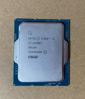 【中古】Intel Core i3-12100 Intel Core i3-12100T SRL64 2.20/4.10GHz 12th Gen CPU