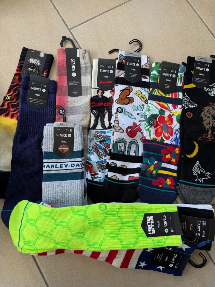 Stance casual crew socks M