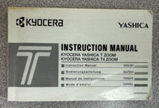 Kyocera Yashica T4 Zoom / T4 Zoom - Camera User Guide / Instruction Manual
