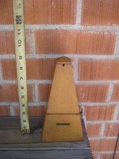 Vintage 8 1/2" Height  SETH THOMAS   Metronome Piano Music Clock Timer USA