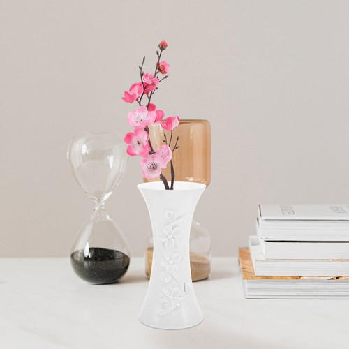 2 Pcs Blumenvase Aus Kunststoff Vasen Wiederverwendbare Hohe Bodenvase - Bild 9 von 12