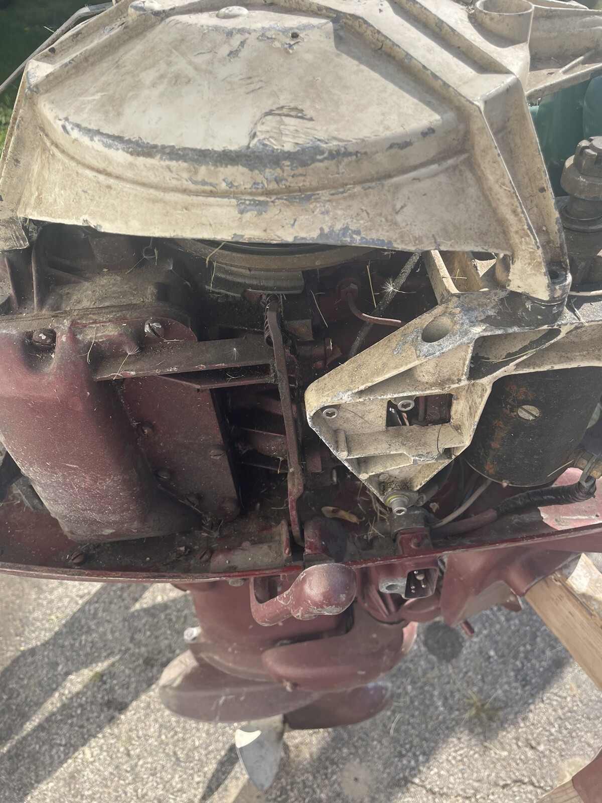 Vintage 1958 Johnson RDE19 35 HP Outboard Boat Motor eBay