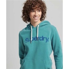 Women  s Superdry Vintage Core Logo 80s Hoodie - Size 10 NWT