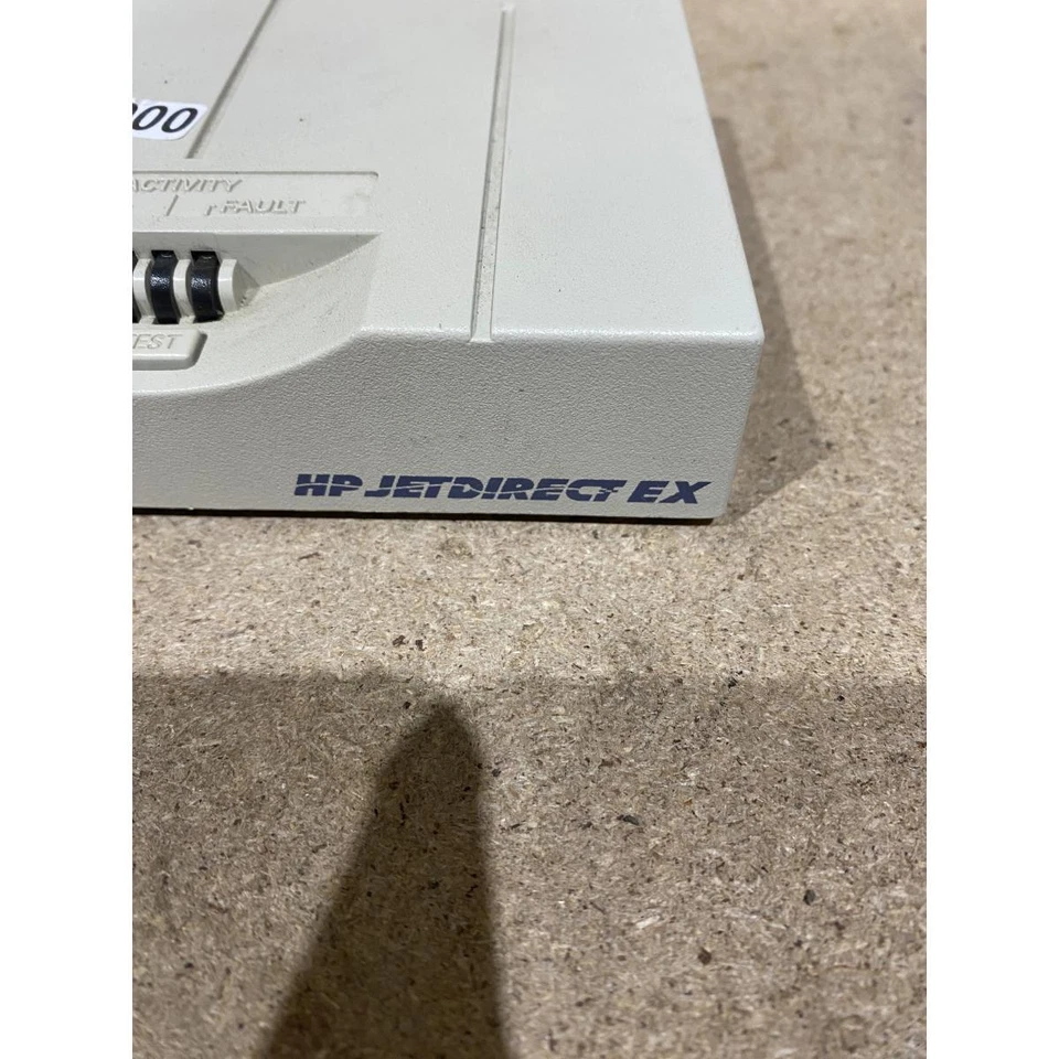 HP Jetdirect Ex J2382 External Print Server Grey 1x Ethernet & Parallel Ports - Image 2 of 4