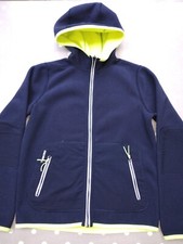 Kids reversible fleece sailing jacket, warm, water-repellent, windproof (10-12y)