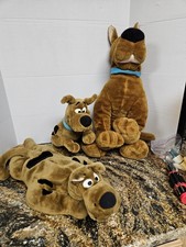 Lot Of 3 Vintage Cartoon Network Scooby-Doo Plush Hanna-Barbera