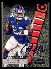 2021 Panini Contenders Football Saquon Barkley Giants CM-SBA Chain Movers