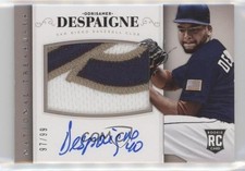 2014 Panini National Treasures 97/99 Odrisamer Despaigne #207 Auto 0af