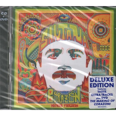 Santana CD DVD Corazón RCA   88843060292 Sealed
